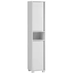 Wohnen Weißer Badezimmerschrank 165 cm hoch - Seriacus