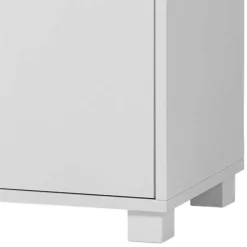 Wohnen Weißer Badezimmerschrank 165 cm hoch - Seriacus