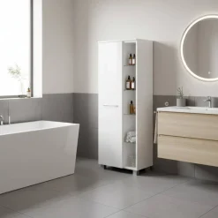 Weißer Badschrank 45 cm breit - Lartemo^Wohnen