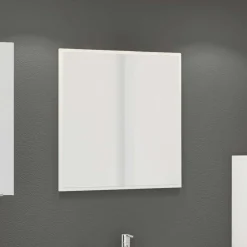 Wohnen Weißer Badspiegel in Rechteckig 60x64 - Livendas