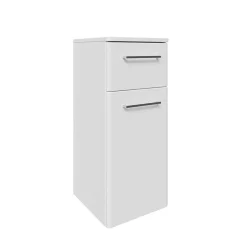 Wohnen Weißer Bad-Unterschrank für Wandmontage - Bahare