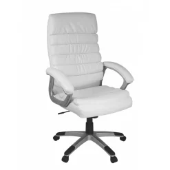 Wohnen Weißer Bürosstuhl in modernem Design - Vandato