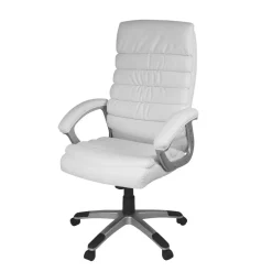 Wohnen Weißer Bürosstuhl in modernem Design - Vandato