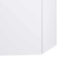 Weißer Eckwaschtisch mit Metallgriffen - Graving^Wohnen Sale