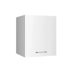 Wohnen Weißer Küche Oberschrank in Hochglanz - Cuneo