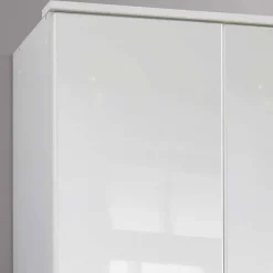 Wohnen Weißer Kleiderschrank mit hochglänzender Front - Venture I