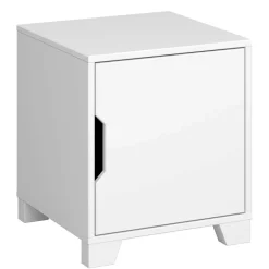 Weißer Nachtschrank im Skandi Design - Naidlas^Wohnen Best