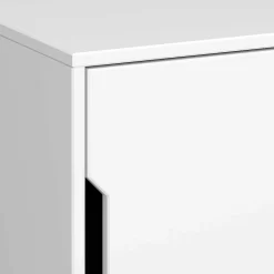 Weißer Nachtschrank im Skandi Design - Naidlas^Wohnen Best