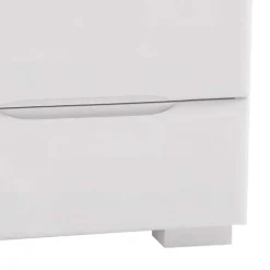 Weißer Nachttisch Dayton aus Massivholz Buche^Wohnen Sale