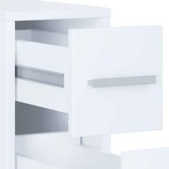 Weißer Nischenschrank mit Schublade und Auszug - Gransov^Wohnen Hot