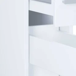 Weißer Nischenschrank mit Schublade und Auszug - Gransov^Wohnen Hot