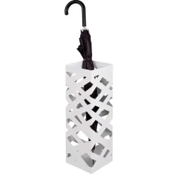 Wohnen Weißer Regenschirmständer in modernem Design - Raven