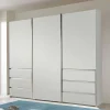 Wohnen Weißer Schiebetürenschrank 3-türig - Fachet