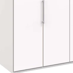 Wohnen Weißer Schlafzimmer Kleiderschrank mit Falttüren - Donpiave