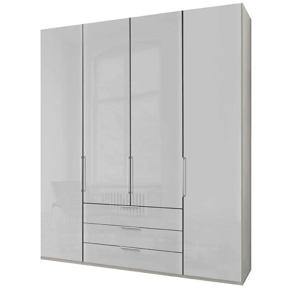 Weißer Schlafzimmerschrank 3-türig - Rhoen^Wohnen New