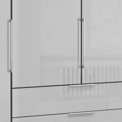 Weißer Schlafzimmerschrank 3-türig - Rhoen^Wohnen New