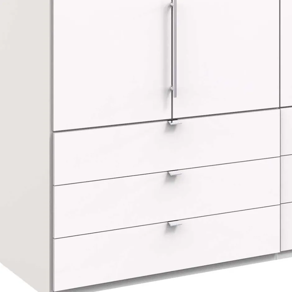 Weißer Schlafzimmerschrank mit Falttüren - Donpiave^Wohnen Online