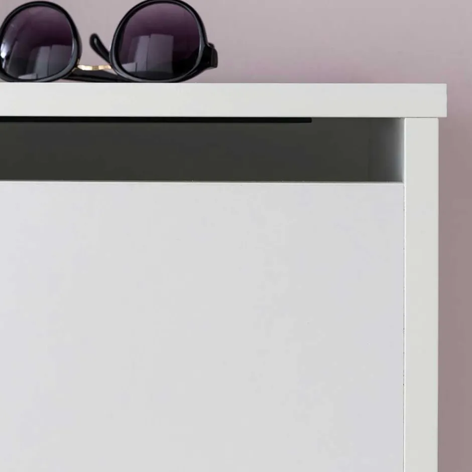 Weißer Schminktisch & Hocker - Toprino (zweiteilig)^Wohnen Online