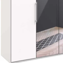 Weißer Schrank fürs Schlafzimmer mit Spiegeln - Donpiave^Wohnen Best