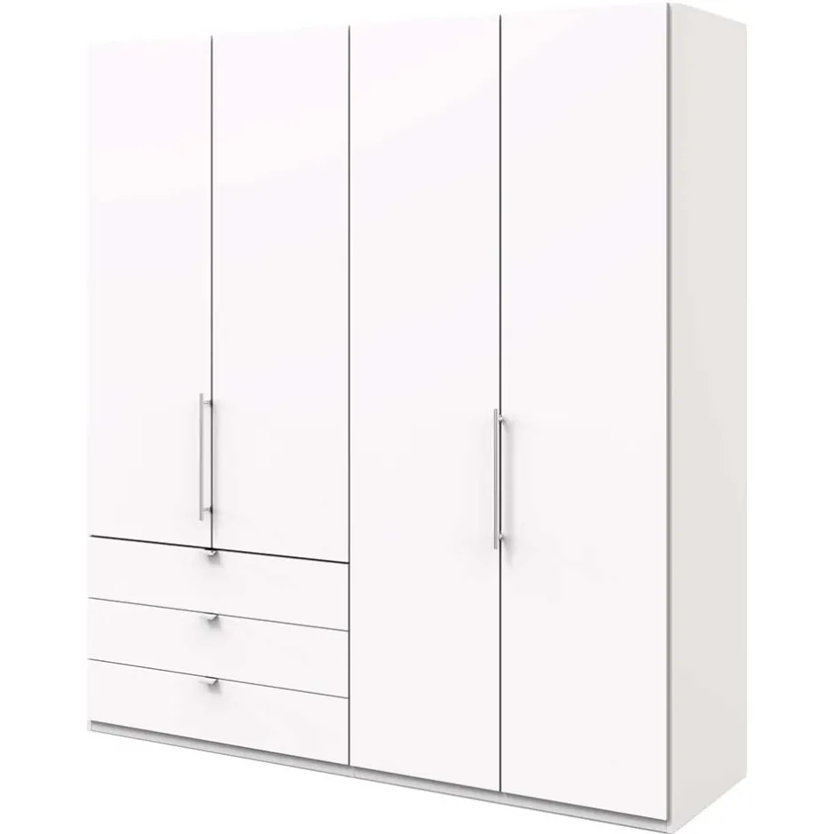 Weißer Schrank fürs Schlafzimmer in modernem Design - Donpiave^Wohnen Outlet
