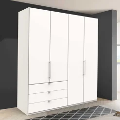 Weißer Schrank fürs Schlafzimmer in modernem Design - Donpiave^Wohnen Outlet