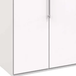 Weißer Schrank mit zwei Falttüren & Tür - Donpiave^Wohnen Online