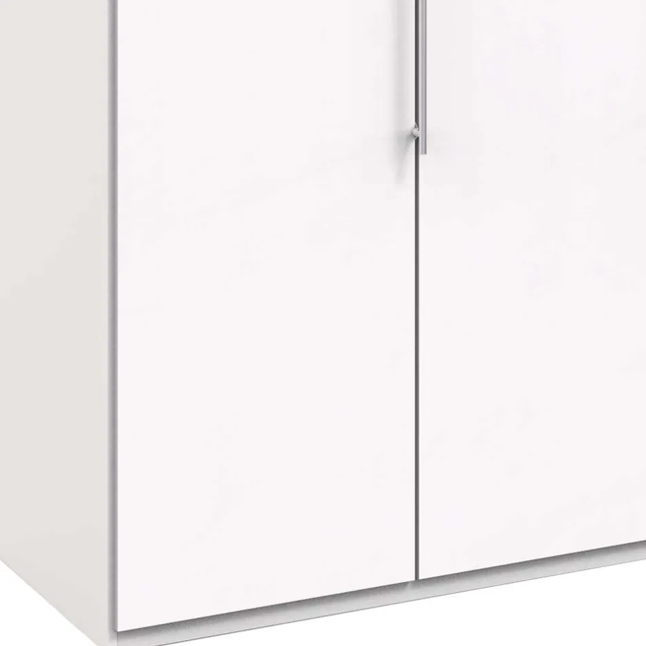 Weißer Schrank mit zwei Falttüren & Tür - Donpiave^Wohnen Online