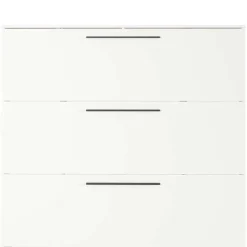 Wohnen Weißer Schuhschrank 140 cm breit - Liss