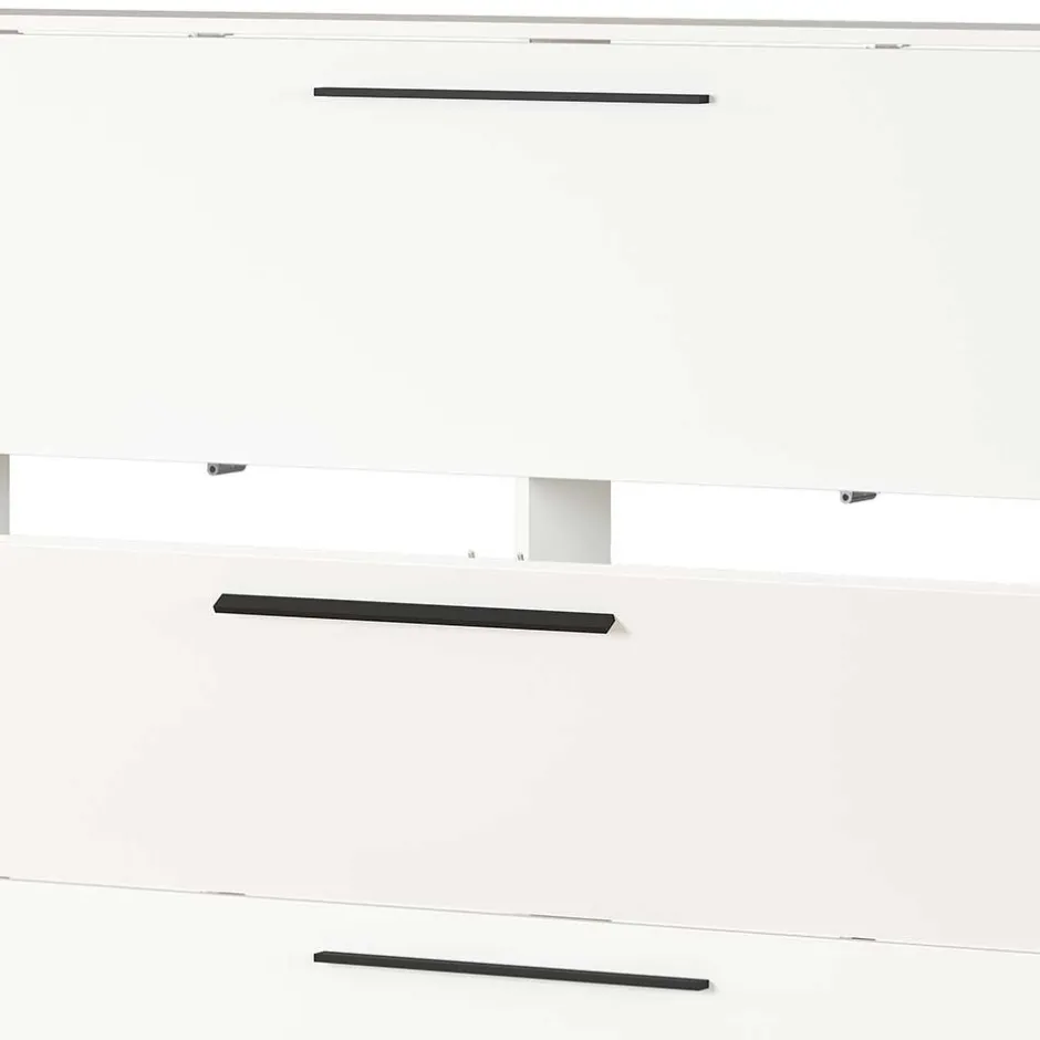 Wohnen Weißer Schuhschrank 140 cm breit - Liss