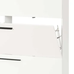 Wohnen Weißer Schuhschrank 140 cm breit - Liss