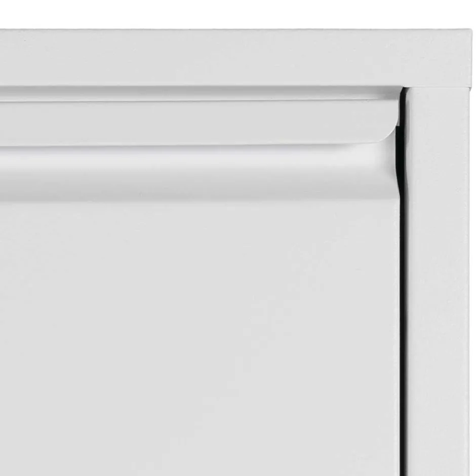 Wohnen Weißer Schuhschrank für die Wandmontage - Vitalrov