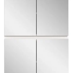 Weißer Schuhschrank mit vier Spiegeltüren - Dany^Wohnen Online