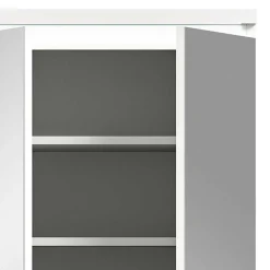 Weißer Schuhschrank mit vier Spiegeltüren - Dany^Wohnen Online