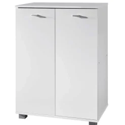 Wohnen Weißer Schuhschrank 60x90x35 cm - Avelinos
