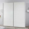Wohnen Weißer Schwebetürenschrank 179 cm breit - Ordinia