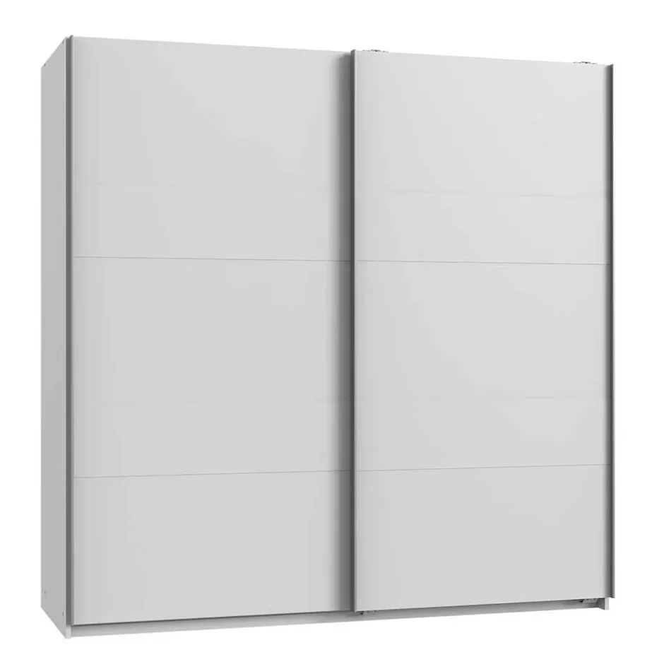 Wohnen Weißer Schwebetürenschrank 179 cm breit - Ordinia