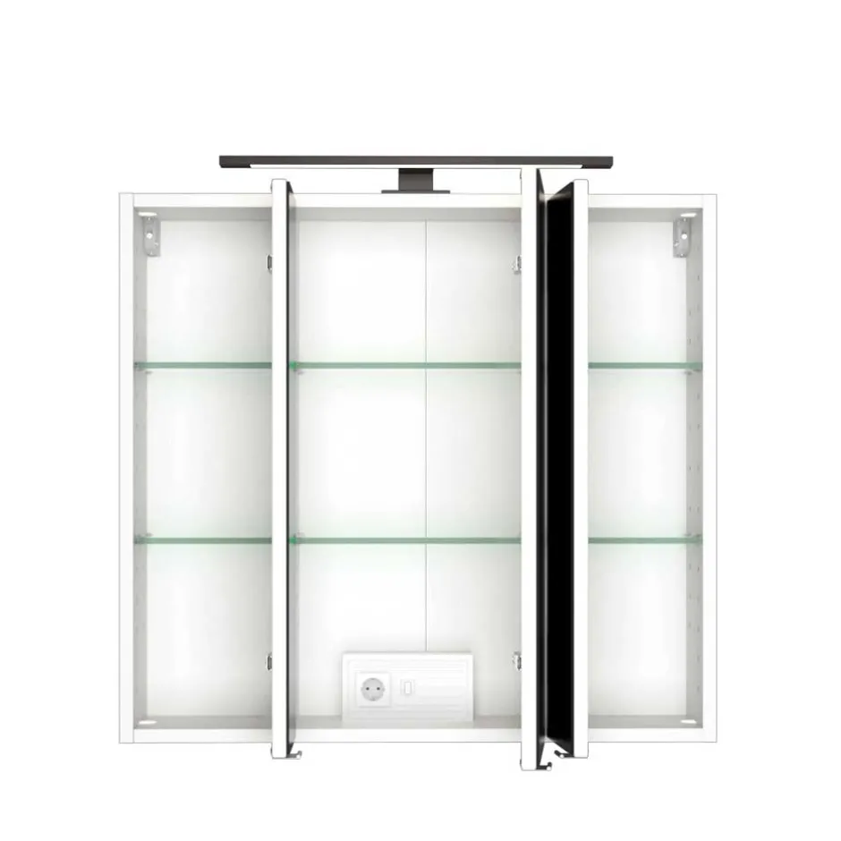 Weißer Spiegelschrank fürs Badezimmer - Maney^Wohnen Best