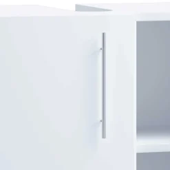 Wohnen Weißer Unterschrank fürs Waschbecken 60x51x30 cm - Sua