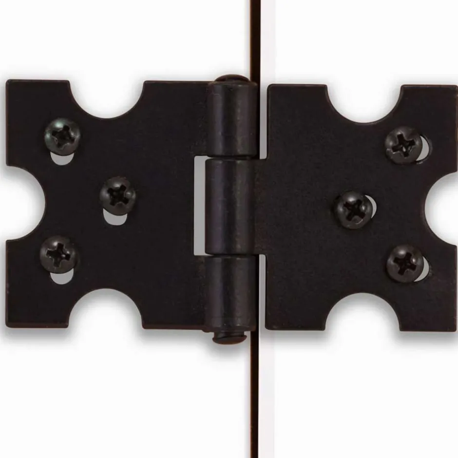 Wohnen Weißer Vitrinenschrank aus Kiefer - Sergio