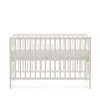 Weißes Babybett mit Rundum-Gitter - Tijong^Wohnen Outlet
