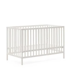 Weißes Babybett mit Rundum-Gitter - Tijong^Wohnen Outlet