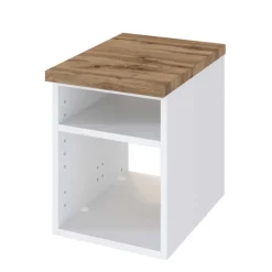 Weißes Bad Set mit Doppelwaschtisch - Enwicos I (sechsteilig)^Wohnen Hot