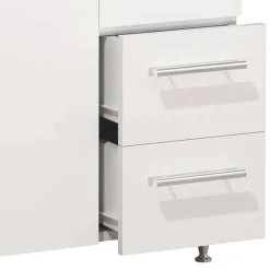 Weißes Badezimmer Möbelkombi - Nancyssa (dreiteilig)^Wohnen New