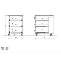 Wohnen Weißes Büromöbel Set mit Schreibtisch - Fidania (zweiteilig)