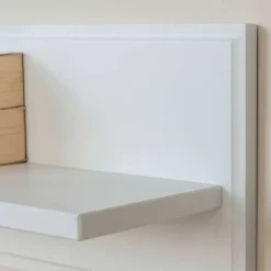 Wohnen Weißes Hängeboard aus Massivholz - Presto