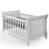 Weißes Holz Babybett inklusive Umbauseiten - Satumare^Wohnen Outlet