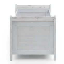 Weißes Holz Babybett inklusive Umbauseiten - Satumare^Wohnen Outlet