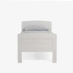 Weißes Holzbett Arbitia aus Buche massiv^Wohnen Outlet