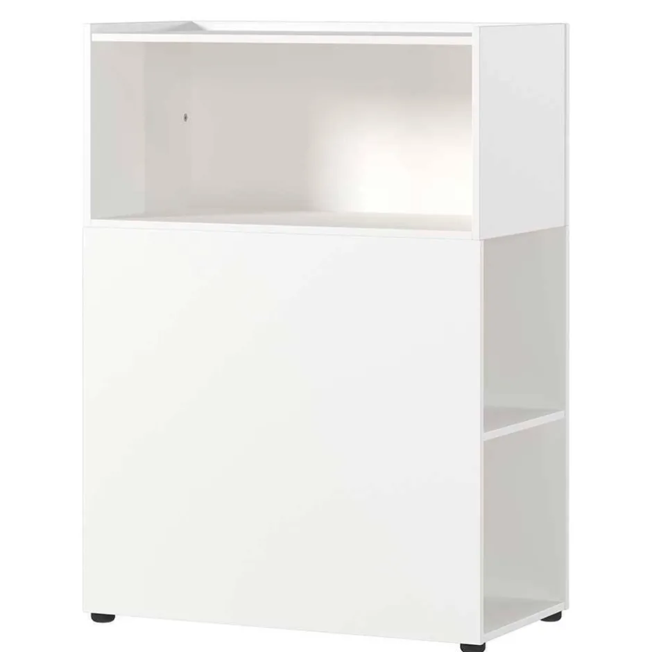 Wohnen Weißes Homeoffice Möbel Set modern - Sparkle (zweiteilig)