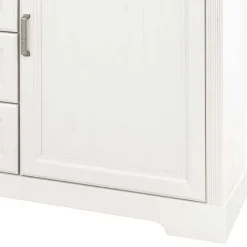 Wohnen Weißes Landhaus Schlafzimmer Set - Maggio (fünfteilig)